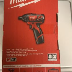 Milwaukee M12 Drill