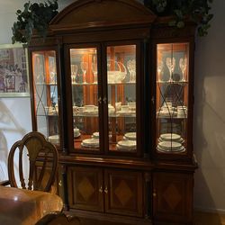 Table and China Cabinet