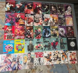 Large Mixed Manga Collection- 40 Books