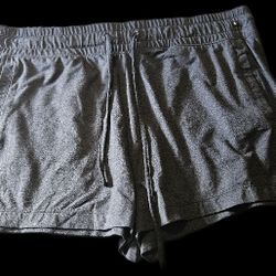 Marika Charcoal Women's Athletic Shorts