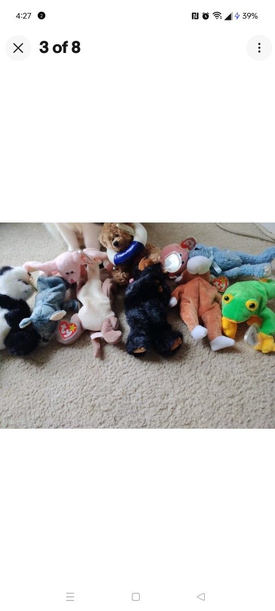25 Beanie Babies $2 Per