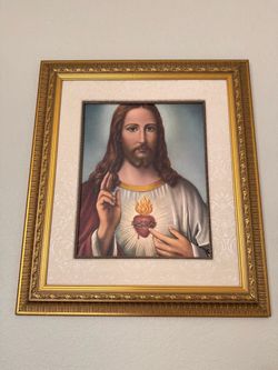 Sacred Heart of Jesus Framed Print