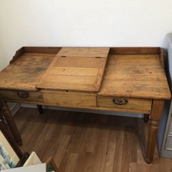 Antique School Teacher’s Desk