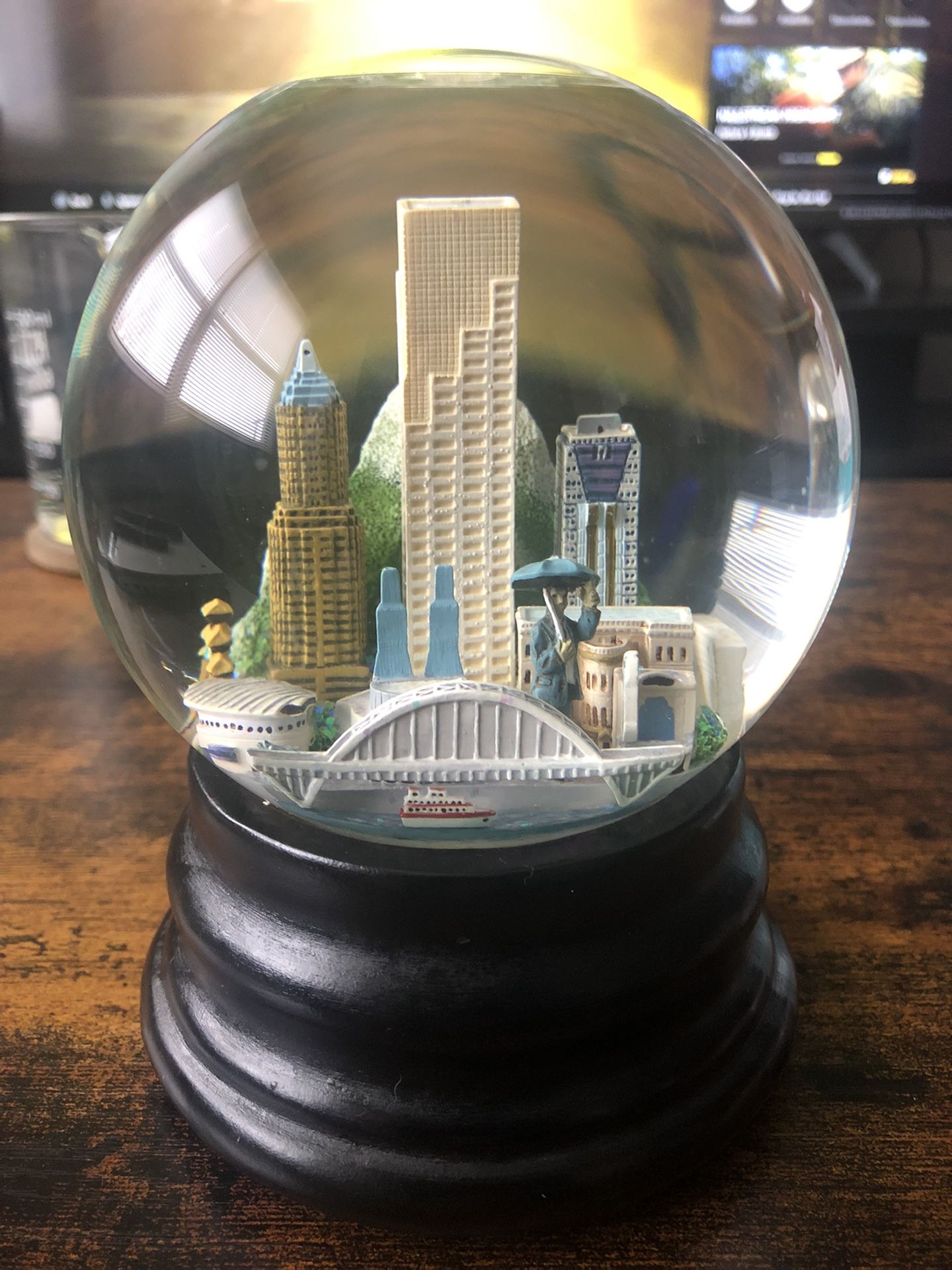 Saks Fifth Avenue Snow Globe - Portland, Oregon