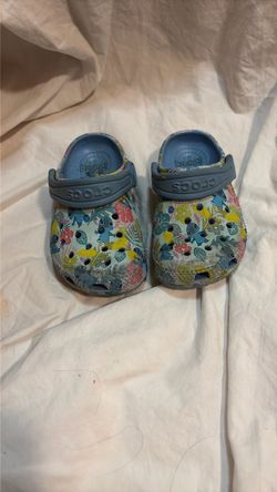Toddler crocs lilo and stitch