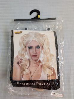 Spirit Halloween wig, Fashion Pigtails