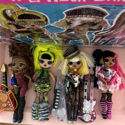 lol Rock Band 8 Dolls New 