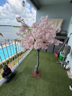 artificial cherry blossom tree