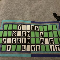 Kanye /wheel Of Fortune Sweatshirt 