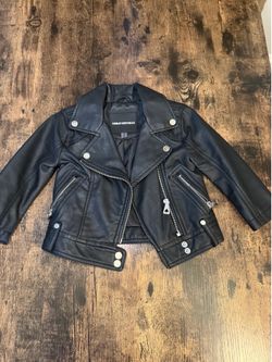Pleather jacket size 2T