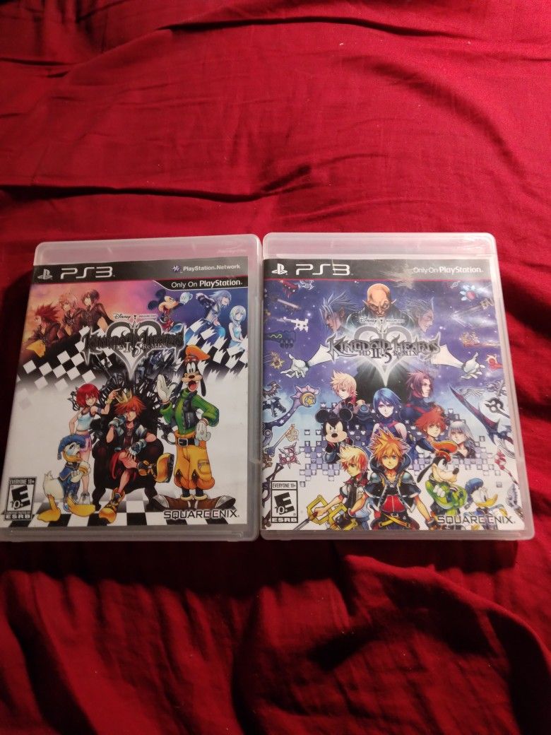 Kingdom Hearts HD 1.5 Remix And HD 2.5 Remix For PS3