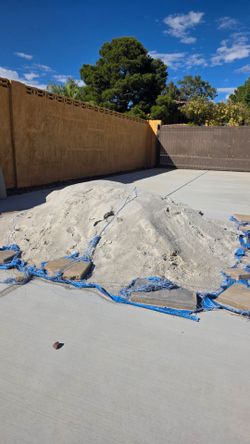 Mansonry Sand white,  never used