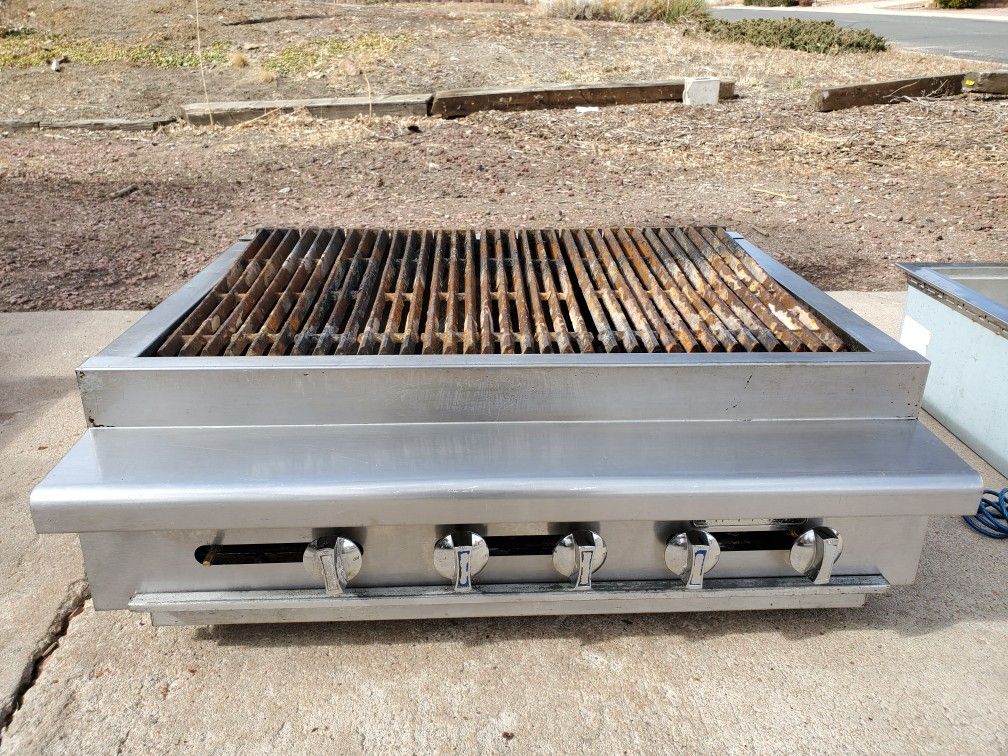 36" charbroiler