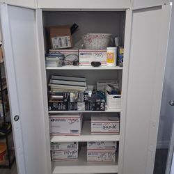 Metal Cabinet Storage With Lock And Key