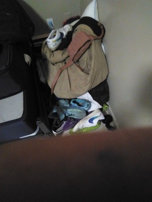 Very Nice Clean Shoes And Clothes And Jackets