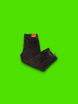 Vintage Levi’s 550 Jeans Mens 42x32 Faded Black Relaxed Distressed 90s