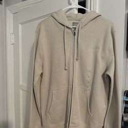 White Gap Zip Up