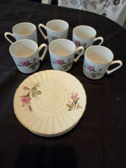 China cups and saucers