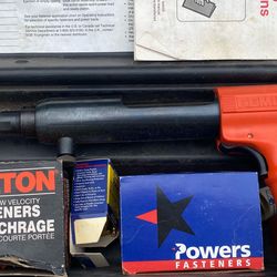 Remington Powder Actuator Nail Gun