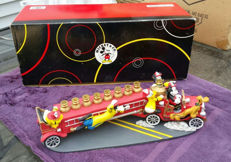 Disney Menorah Fire Truck (very hard to find)