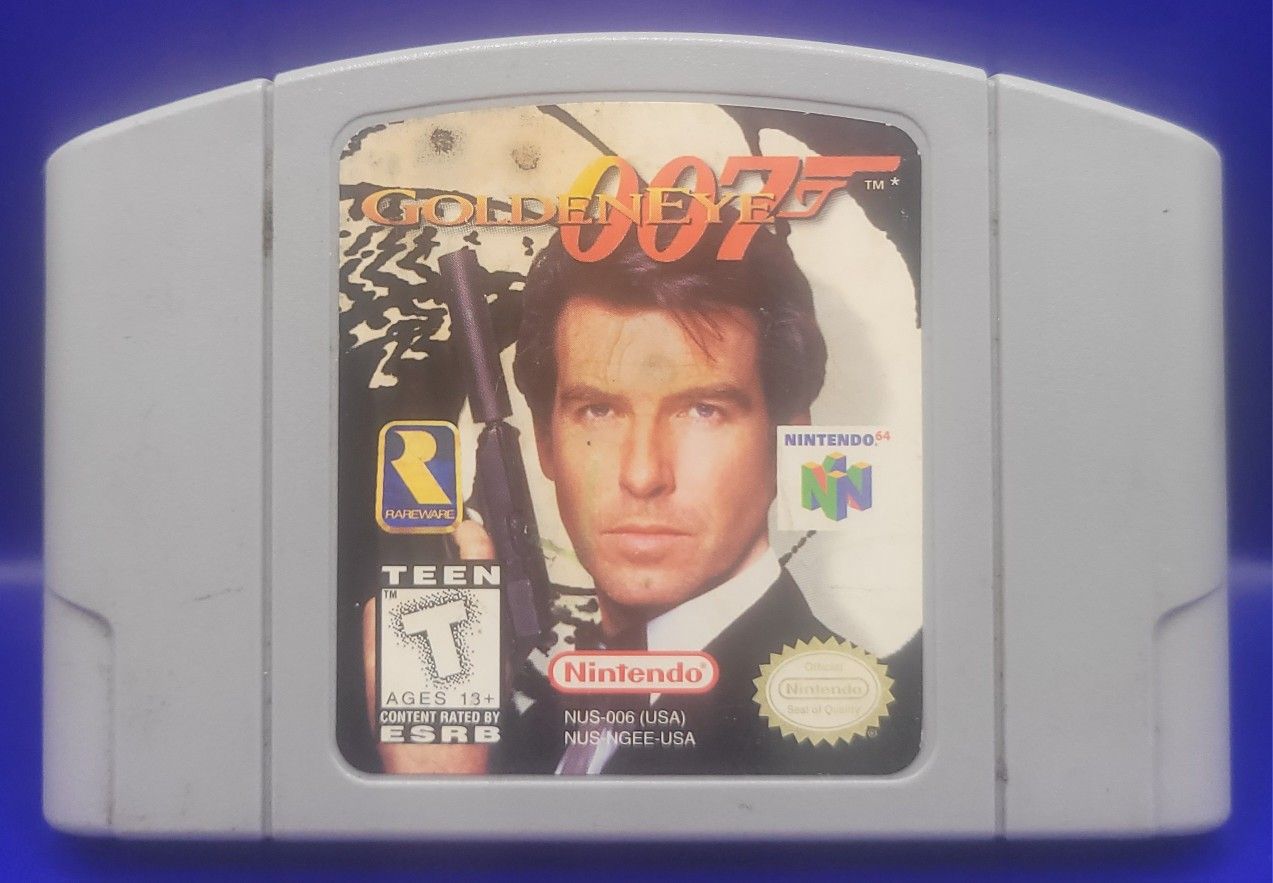 Pre-owned Nintendo 64 007: Goldeneye Game Vintage Collectible Original 100% OEM, Tested and working!