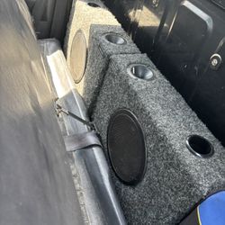 Two Behind the seat speakers