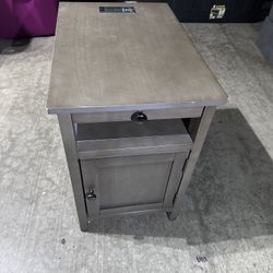 Gray End Table 