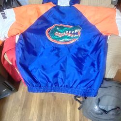 Mens Colliegiate Official U.F. Gators retro Jacket 