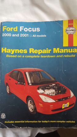 Ford focus Haynes Manual..
