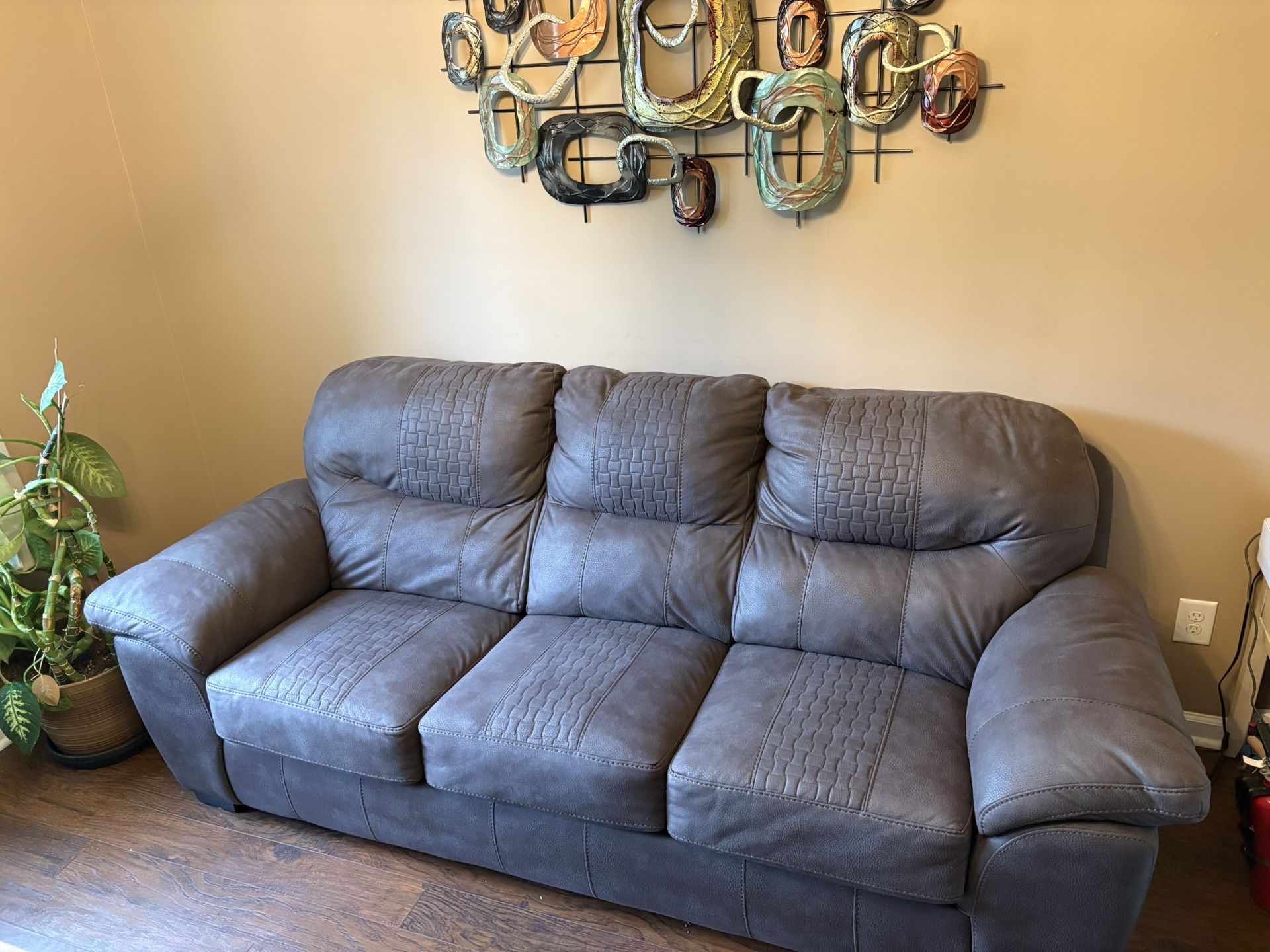 Sofa, Loveseat, and Recliner