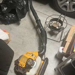 Leaf blower and vacuum. Hair Dryer. 