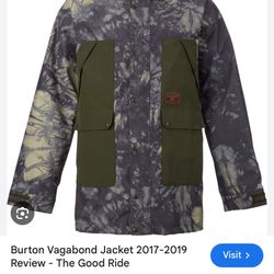 Burton Vagabond Gore-tex Jacket size Large