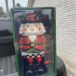 Stackable Nutcracker Checkered Mugs