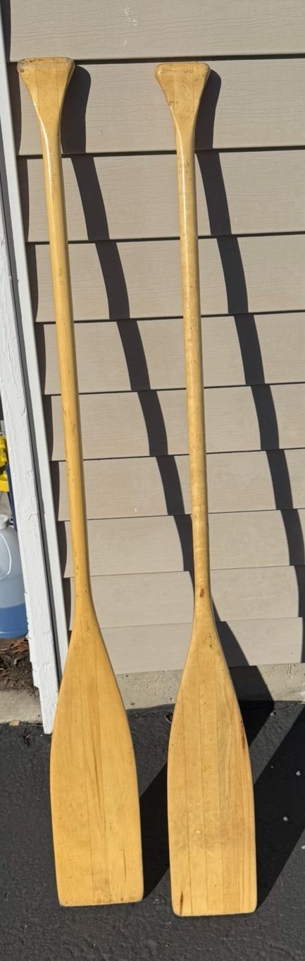 Wooden Boat Oars