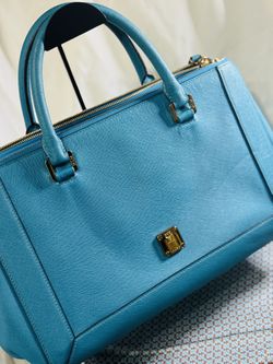 MCM Nuovo Leather Satchel