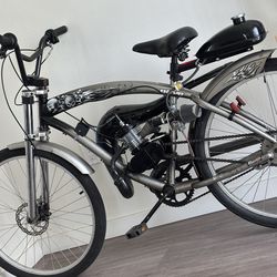 Gothic Style Printed Beach Cruiser/motor bike Ready to Ride!