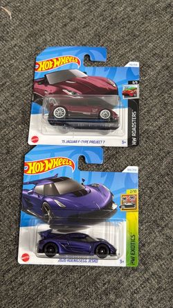 Hot Wheels '15 Jaguar F-Type & Koenigsegg Jesko