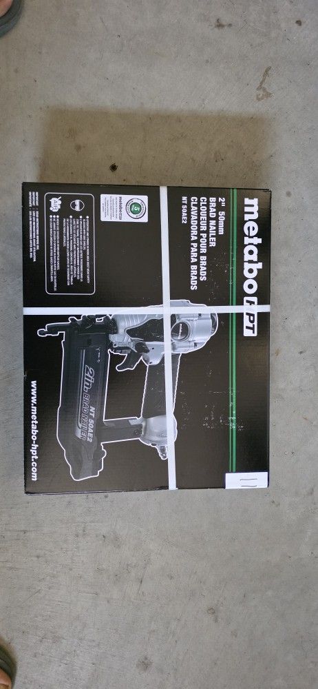 Metabo 18 Gauge Brad Nailer New