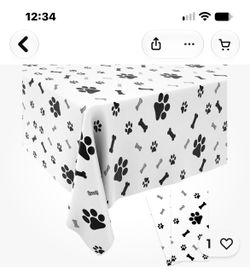 9x14 plastic table cover NEW