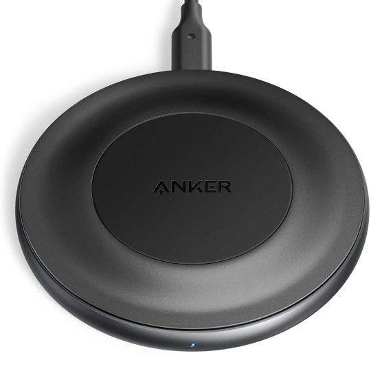 Anker 15W Max Wireless Charger with USB-C Qi Certified Fast Charging