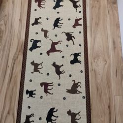 Rugs 20" X 47". 