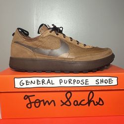 Size 13W/11.5M - NikeCraft General Purpose Shoe x Tom Sachs Low Brown