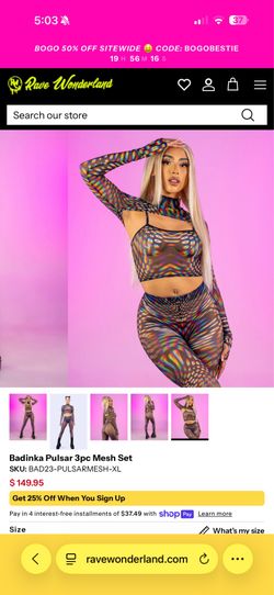 Rave Set 3pc