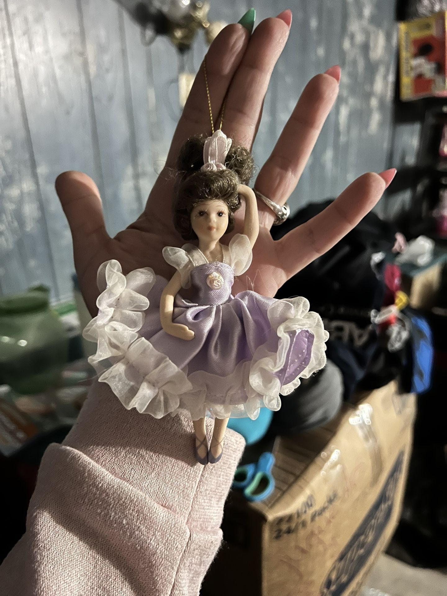 Cute porcelain doll