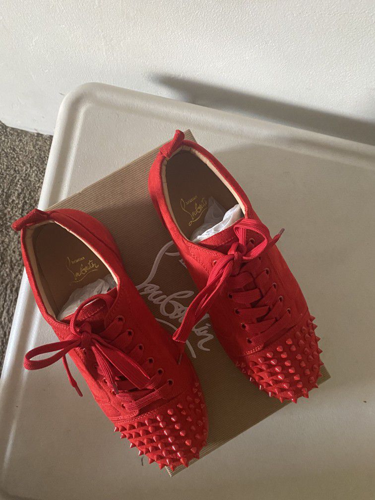 MUST SELL TODAY! CHRISTIAN LOUBOUTIN “RED BOTTOMS” MENS SHOES SIZE 12.5 for  Sale in Palm Springs, CA - OfferUp