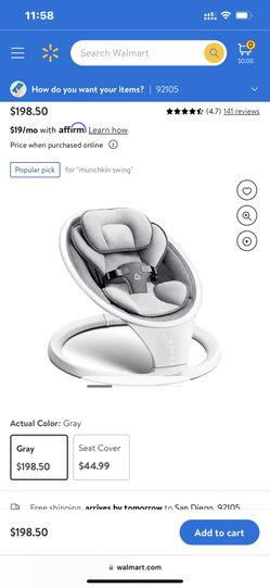 Munchkin Bluetooth Baby Rocker 