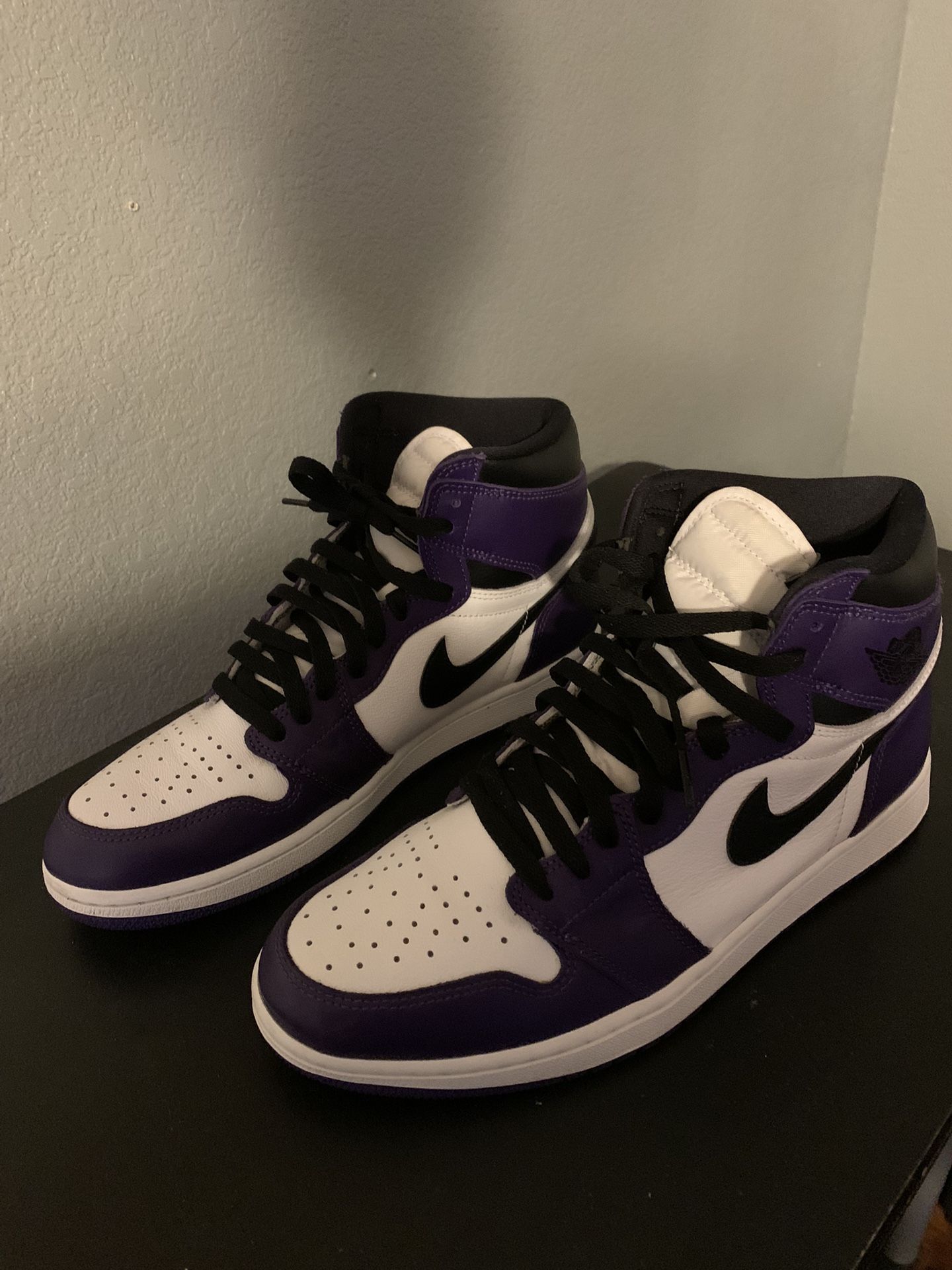 Jordan 1 Court Purple High