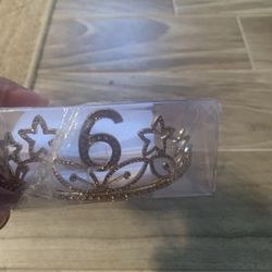 New 6 Tiara For The 6th Birthday Plus A Wrap 