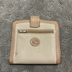 Vintage Dooney And Bourke Leather Wallet