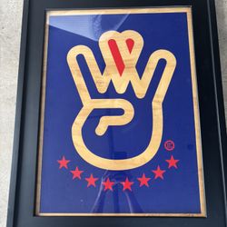 West Side Love Original Art On Wood Framed